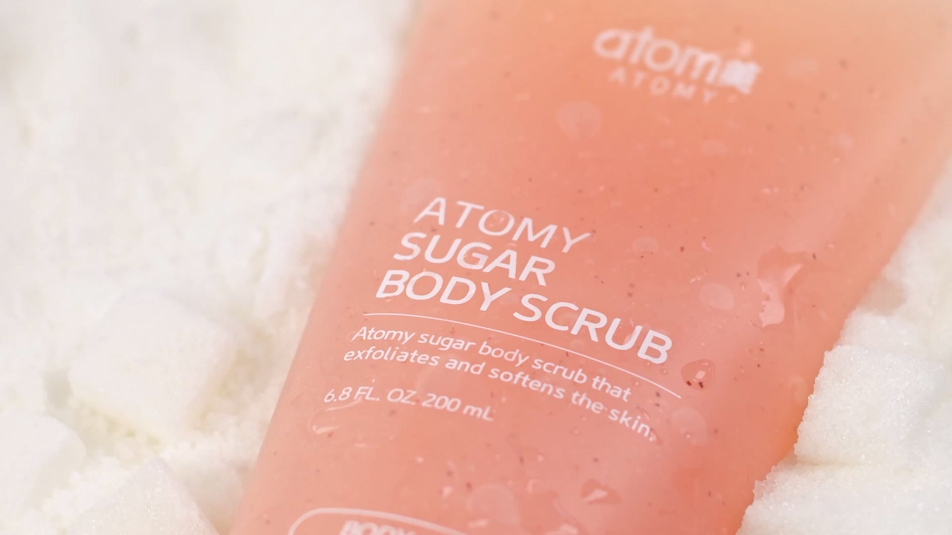 Atomy Sugar Body Scrub introduction video